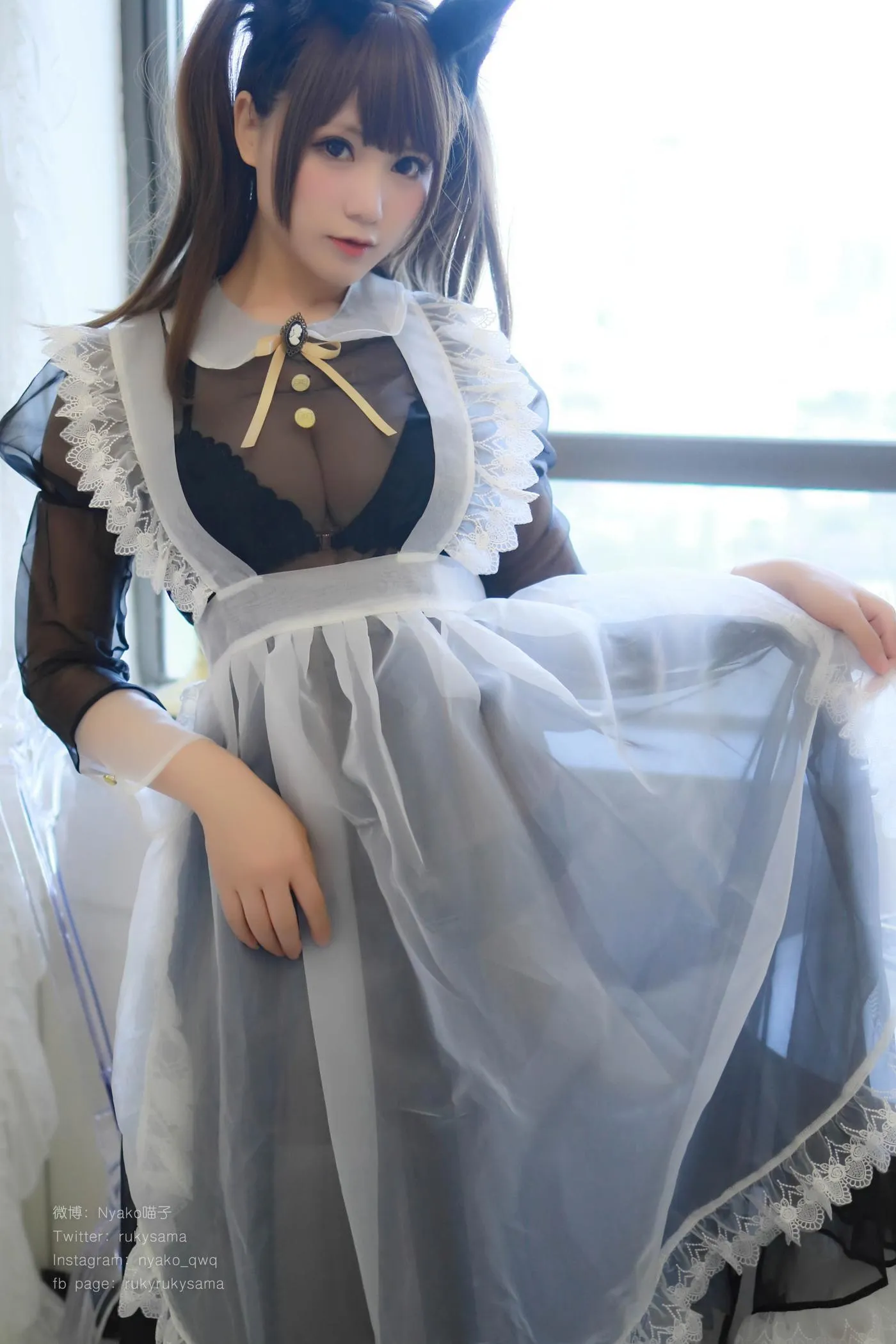 Nyako喵子 – NO.23 透明女仆 [50P]插图4